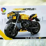JIQILE Technic Sportmotor építő készlet, építőjáték