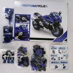 JIQILE Technic Sportmotor építő készlet, építőjáték