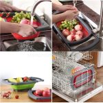 Kihúzható konyhai szilikon szűrő 