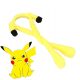 Pokémon Pikachu fejpánt, mozgatható fülekkel 