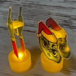 Grincs karácsonyi mécses 2db 