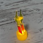 Grincs karácsonyi mécses 2db 