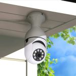 E27 mozgásérzékelős WiFi biztonsági kamera, Cloud funkcióval