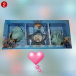 Szappanrózsák díszdobozban, világító üvegcsével