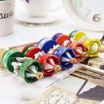 6db körhinta karácsonyi dísz, karácsonyfadísz 