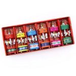 6db körhinta karácsonyi dísz, karácsonyfadísz 