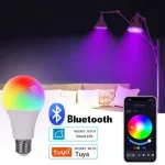 Wifis LED lámpa, dimmelhető RGB+CCT okos égő, E27, TUYA vezérlésű 10 W