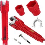 Többfunkciós csőkulcs vízvezeték szereléshez