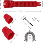 Többfunkciós csőkulcs vízvezeték szereléshez