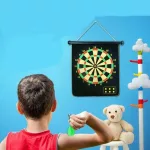 Mágneses, kétoldalas darts készlet