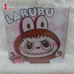 Labubu gyémántfestő gyémántszemes kirakó 30x30cm