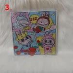 Labubu gyémántfestő gyémántszemes kirakó 30x30cm