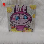 Labubu gyémántfestő gyémántszemes kirakó 30x30cm