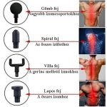 Akkumulátoros masszázspisztoly
