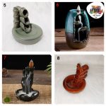 Blackflow, visszaáramló, folyékony  füstölők, ajándék füstölőkúpokkal 