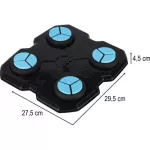 Intelligens fali boxgép gyerekeknek 4 ütőponttal, Bluetooth funkcióval
