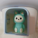 Gomba alakú éjjeli lámpa Labubu figurával , led usb