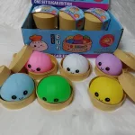 Világító szilikon squishy nagy Dumpling 