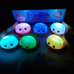 Világító szilikon squishy nagy Dumpling 
