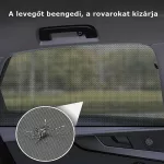Univerzális árnyékoló és rovarháló autók hátsó oldalablakaira, 2db