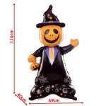 Mr. Tök , fólia lufi, Halloween dekoráció