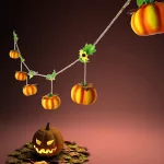Halloween-i tök füzér, girland