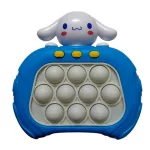 Interaktív POP IT konzol, elemes stresszoldó ügyességi, memória játék