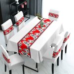 Asztalterítő + 6db székhuzat , több színben