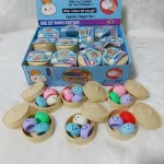 3db-os Squishy Dumpling stresszoldó játék