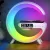G63 mini RGB LED lámpa ébresztőórával,  Bluetooth zenelejátszó, vezeték nélküli telefontöltő