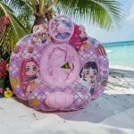K-pop mintás kormányos beülős úszógumi 
