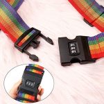 Számzáras, biztonsági hevered, pánt, bőröndre