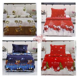 Meleg, mikroplüss karácsonyi ágyneműhuzat 