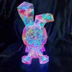Tükör világító, LED nyuszi , 40cm Újdonság ! 