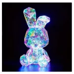 Tükör világító, LED nyuszi , 40cm Újdonság ! 