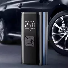   Hordozható digitális autós kompresszor és powerbank LED fénnyel