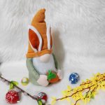 Húsvéti, tavaszi Nyuszi Manó 33cm 