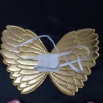 Angyal jelmez, rózsaszín tüll szoknya és angyalszárny szett 