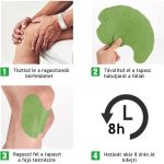 Természetes fájdalomcsillapító tapasz nyakra, hátra, térdre