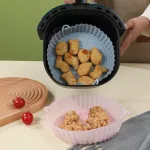 Szilikon sütőedény Air Fryer , sütőforma meleglevegős fritőzhöz, sütéshez
