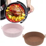 Szilikon sütőedény Air Fryer , sütőforma meleglevegős fritőzhöz, sütéshez
