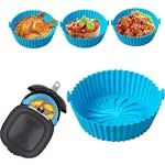 Szilikon sütőedény Air Fryer , sütőforma meleglevegős fritőzhöz, sütéshez