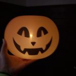 6db világító Halloween tök lufi 