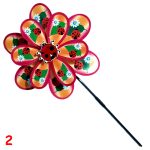 Színes, vidám, dupla szélforgók 