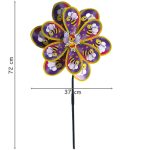 Színes, vidám, dupla szélforgók 