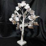 Világító, LED fa, tojásfa, dekoráció, juhar, 58cm