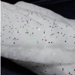 Glitteres műhó takaró, karácsonyfa talp takaró, dekoráció
