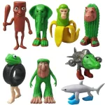 Italian brainrot pillars meglepetés figura