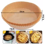 100db Air Fryer , sütőpapír, meleglevegős fritőzhöz, sütéshez