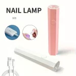Mini, újratölthető UV műkörmös lámpa USB-s